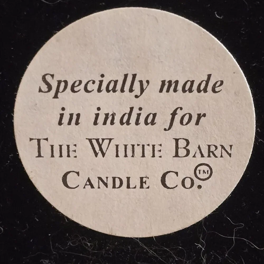 Vintage Pewter Candlestick White Barn Candle Co. 12.75" High - Picture 6 of 6